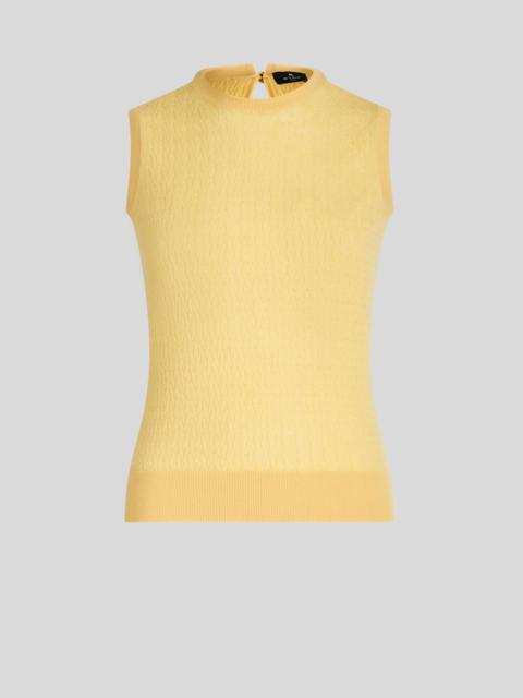 WOOL VEST TOP