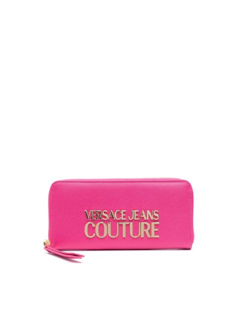 VERSACE JEANS COUTURE embossed-logo wallet