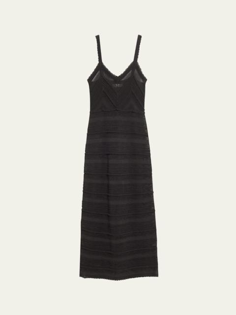 Zimmermann Lucky Sleeveless Lace Knit Dress