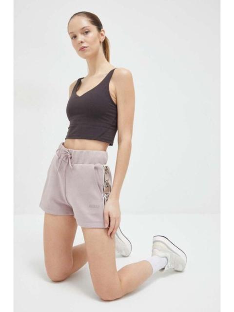 GUESS USA logo-tape drawstring-fastening shorts