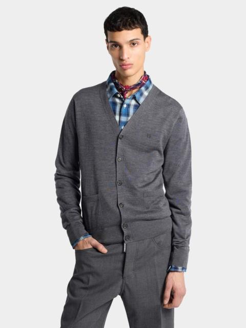 DSQUARED2 D2 UPSIDE DOWN CARDIGAN