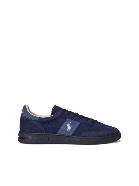 Polo Ralph Lauren suede logo-detail sneakers