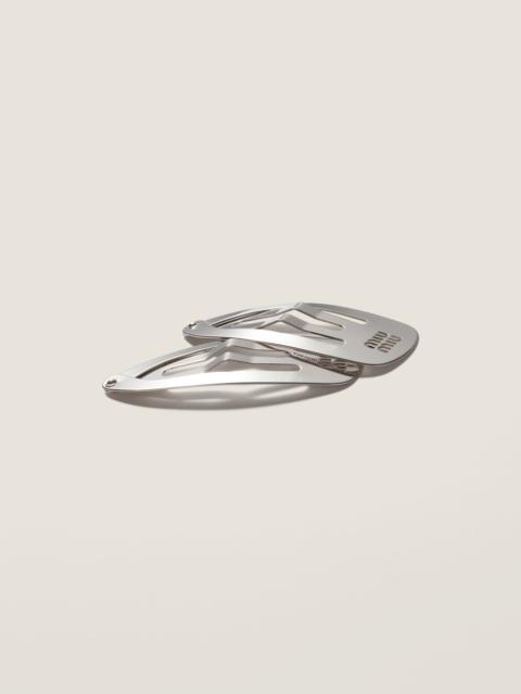 Miu Miu Metal hair clips