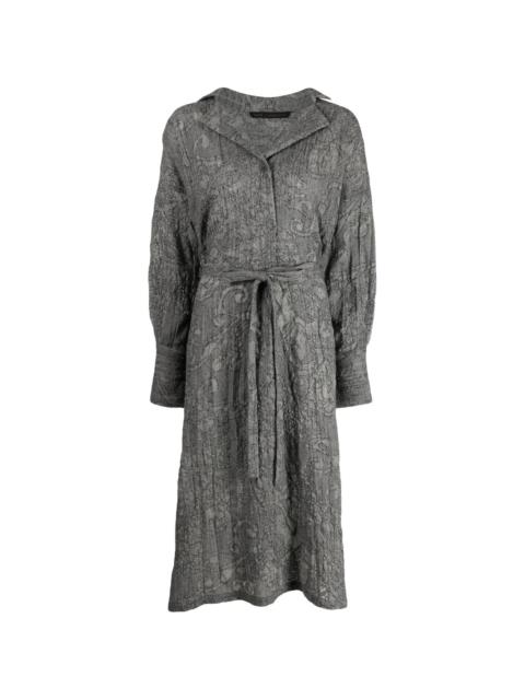 Forme D'Expression long-sleeve tunic shirt dress