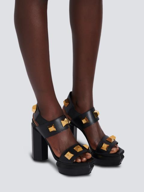 Ava leather platform sandals