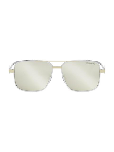 Dior Men's CD Diamond S9U Sunglasses - Silver Palladium