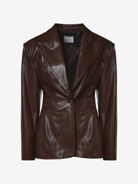 THE ANDAMANE single-breasted peaked-lapel blazer