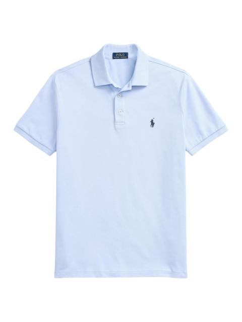 Polo Ralph Lauren Men's Stretch Mesh Polo Shirt - Office Blue