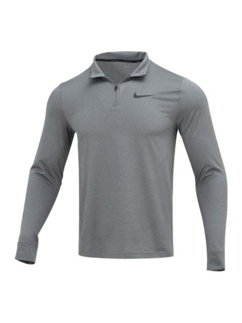 Nike Men's Nike Sports Training Casual Long Sleeves Gray T-Shirt DM5504-070
