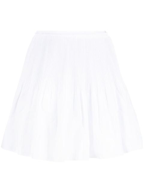 REDValentino pleated taffeta skirt