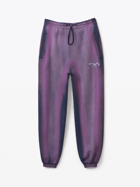 Alexander Wang SWEATPANT IN GARMENT DYED TERRY