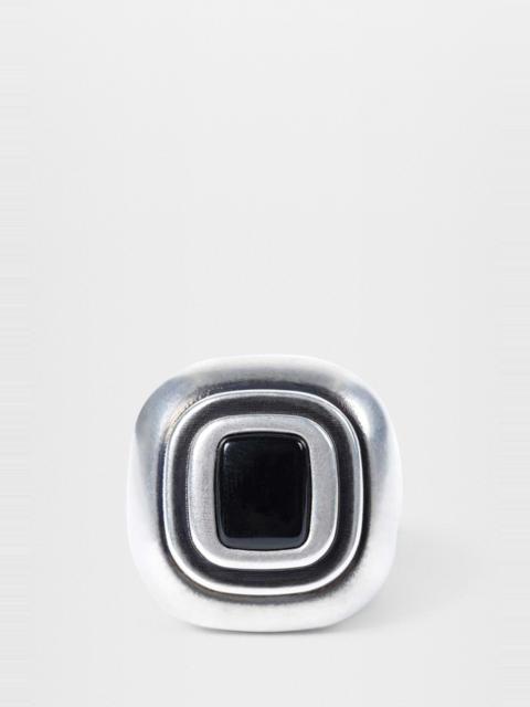 Ann Demeulemeester Merr Wide Enameled Ring