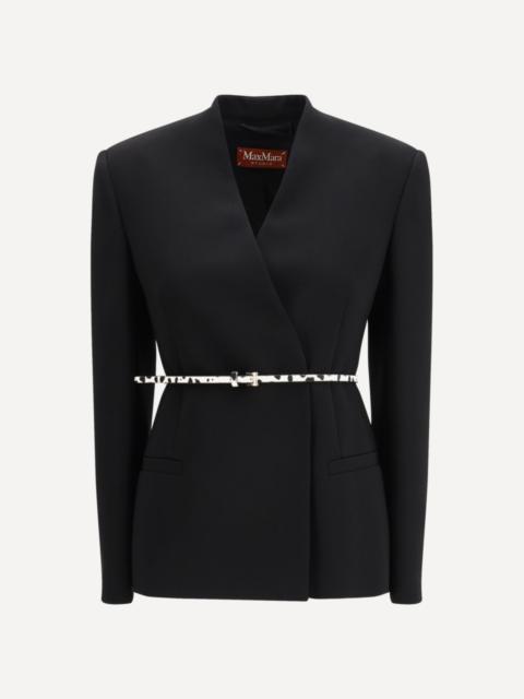 Max Mara Studio Double-breasted cady Jacket
