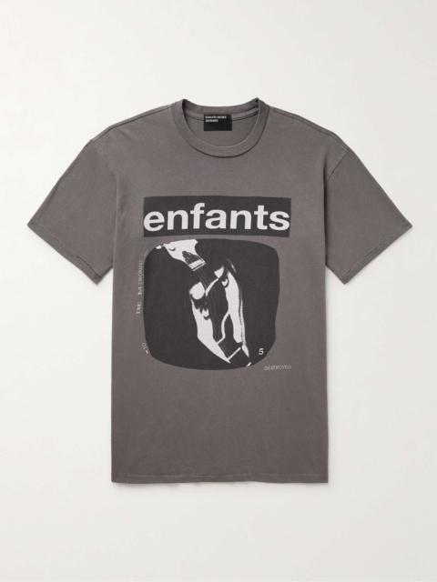 Enfants Riches Déprimés Logo-Print Cotton-Jersey T-Shirt