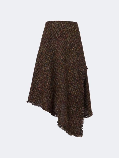 Proenza Schouler White Label Layne bouclé midi skirt