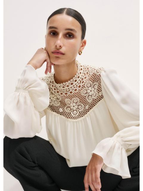 ME+EM Long Sleeve Blouse
