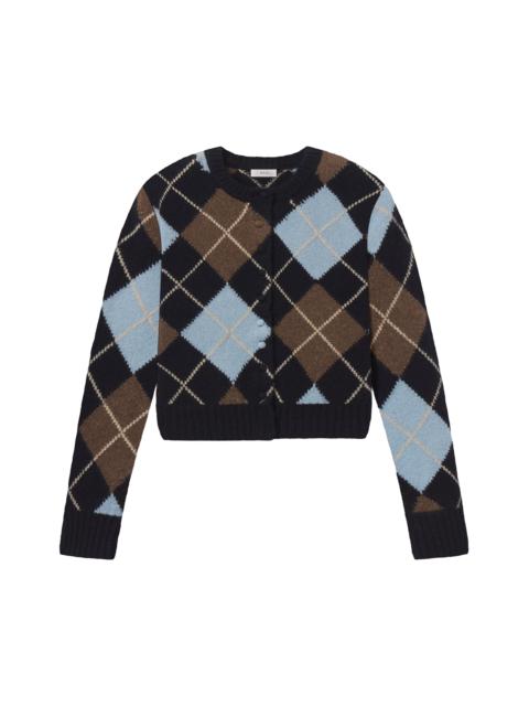A.L.C. Skyler Argyle Cardigan