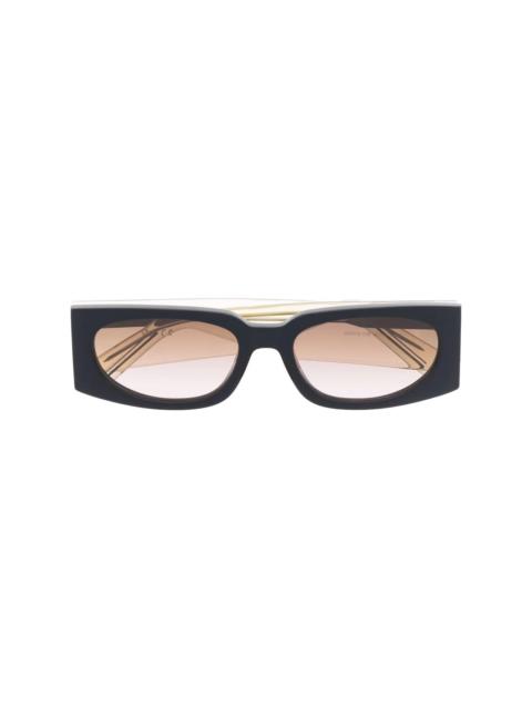 rectangular frame sunglasses