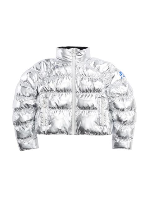 Nike x Olivia Kim Puffer Jacket Metallic Silver/Black