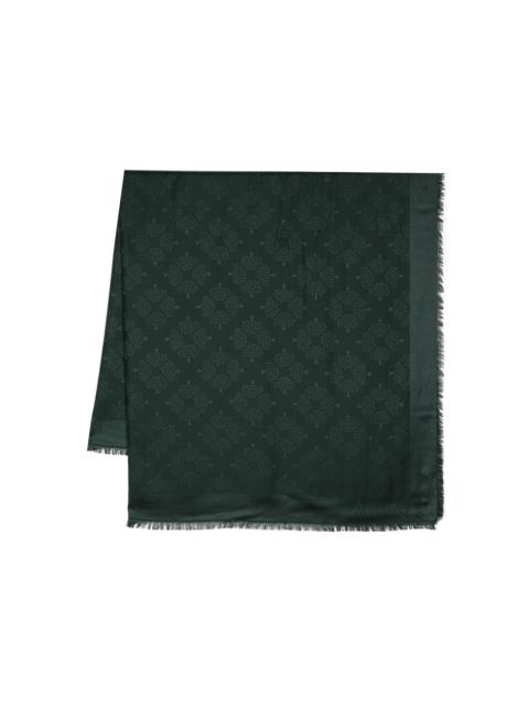 Mulberry Mulberry Tree Square monogram-pattern scarf