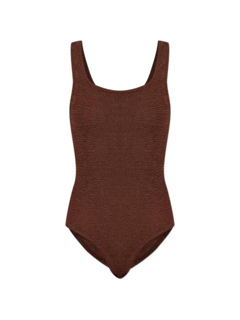 Hunza G square-neck swimsuit