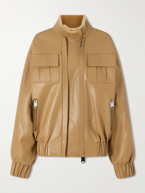 KHAITE Malone Shearling Bomber Jacket