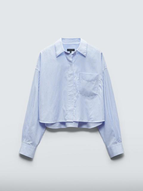 Beatrice Cotton Poplin Shirt
Relaxed Fit Button Down