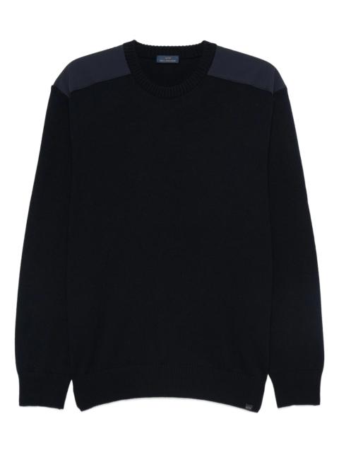 Paul & Shark Paul & Shark Wool Shoulder-patch Jumper