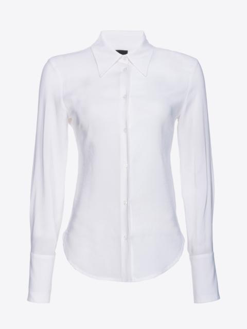 PINKO STRETCH GEORGETTE SHIRT