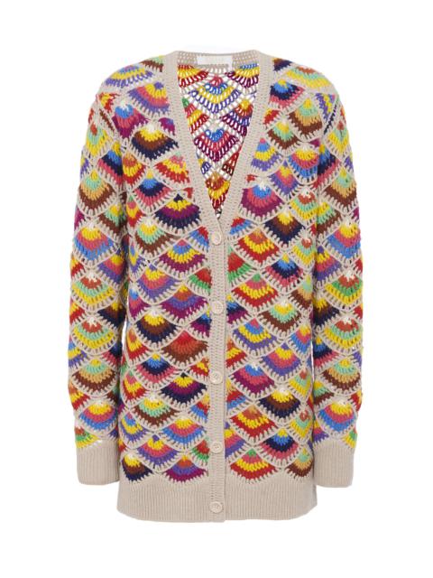 Chloé GENEROUS CROCHETED CARDIGAN