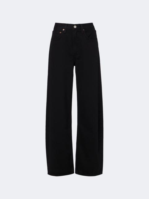 AGOLDE Low Curve wide-leg jeans
