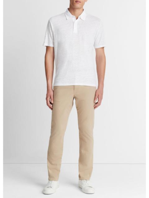 Vince Linen Polo Shirt