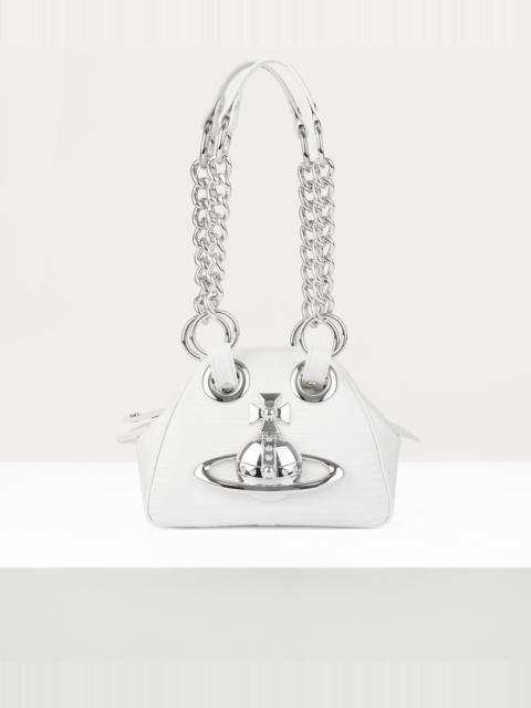 【関税込み】Vivienne Westwood シルバー Archive Chain バッグ Vivienne Westwood ARCHIVE CHAIN HANDBAG | REVERSIBLE