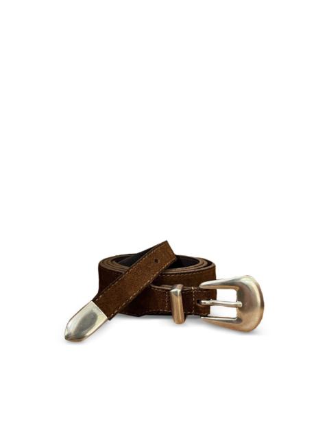FORTELA Phoenix suede buckle belt