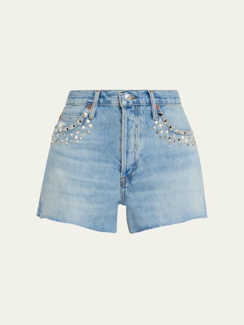 RE/DONE The Breezy Denim Shorts