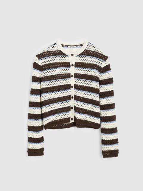 Madewell Open-Stitch Crewneck Sweater