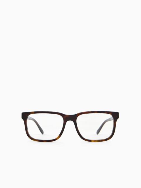 Men’s rectangular glasses