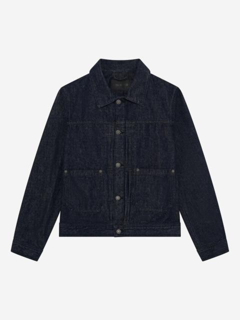 The Kooples DARK BLUE DENIM JACKET