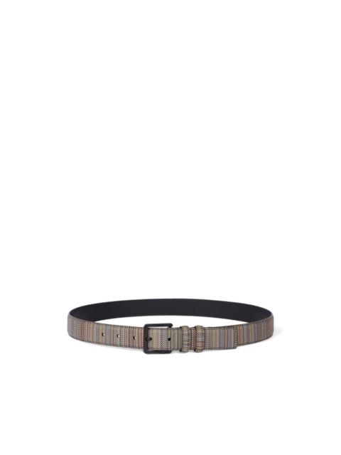 Paul Smith woven buckle belt