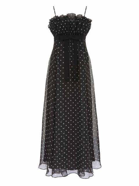 Zimmermann FRILL PLEATED MIDI DRESS