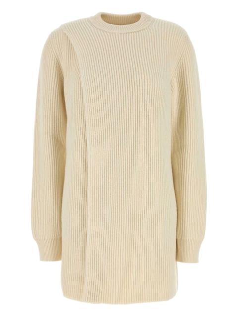 Jil Sander ribbed wool sweater dress
