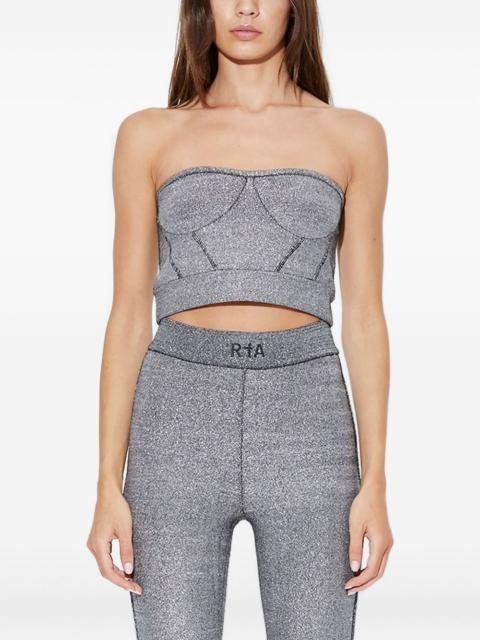 RTA logo-detail sleeveless top