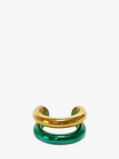 JW Anderson BUMPER-TUBE CUFF BRACELET