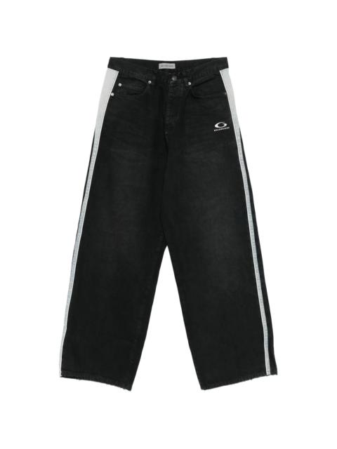 BALENCIAGA Balenciaga Logo Side-stripe Jeans