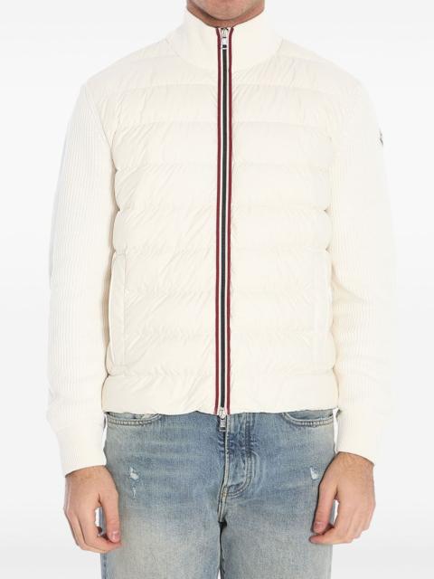 Moncler knit down jacket