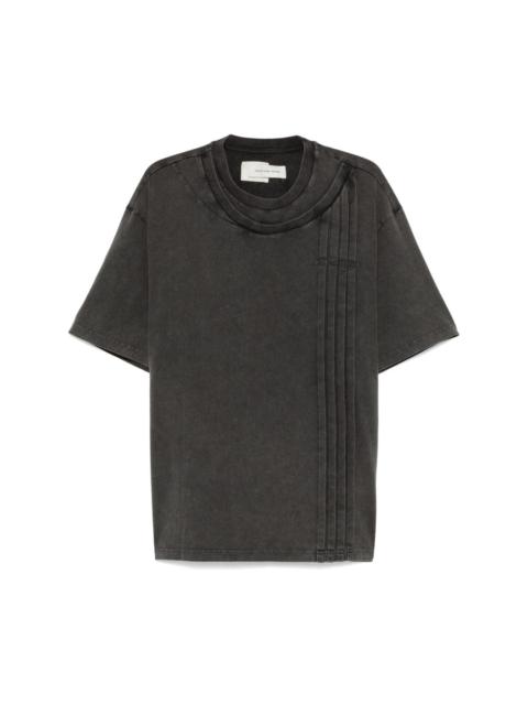 FENG CHEN WANG pintuck-detail T-shirt