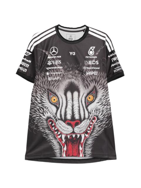 Y-3 x Mercedes-AMG Petronas F1 round-neck T-shirt