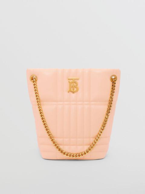 Burberry Small Quilted Lambskin Lola Bucket Bag