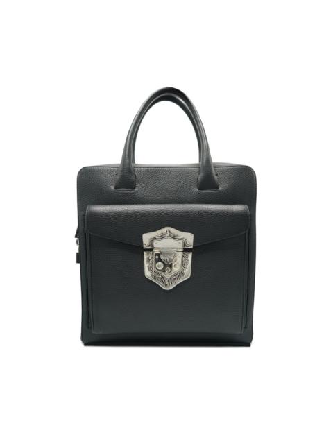 LARDINI logo-detail business bag