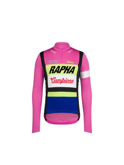 PALACE PALACE RAPHA CLASSICO LONGSLEEVE JERSEY PINK